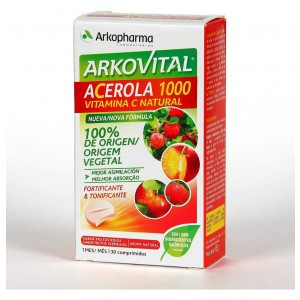 Arkovital Acerola 1000 Vitamina C (30 Comprimidos)