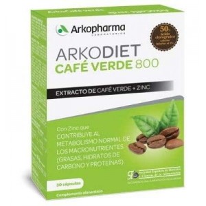 Arkodiet Cafe Verde Med 800 (30 Capsulas)