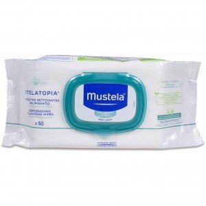 Mustela Stelatopia® Toallitas Limpiadoras Relipidizantes 50Uds
