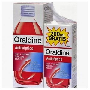 Oraldine Antiseptico (1 Envase 400 Ml + 1 Envase 200 Ml Pack)