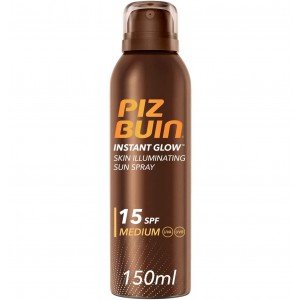 Piz Buin Instant Glow Spray Piel Luminosa Spf 15 (1 Envase 150 Ml)