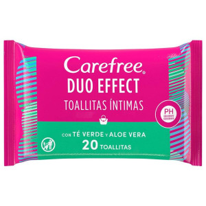 Carefree Toallitas Intimas Con Te Very Aloe Vera 20Uds