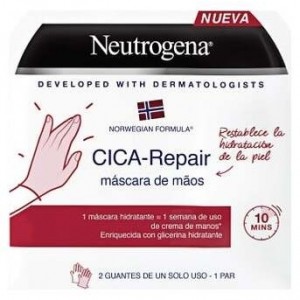 Neutrogena Cica Repair Máscara De Manos 1 Par