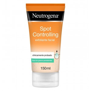 Neutrogena Spot Controlling - Exfoliante Facial Con Acido Salicilico Purificante (1 Envase 150 Ml)