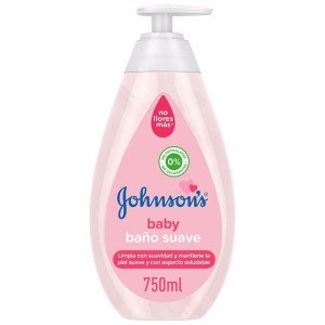 Johnson'S Baby Baño Suave Gel De Baño Suave Y Delicado Pieles Sensibles 750Ml