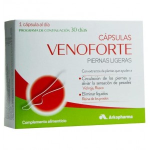 Venoforte Piernas Ligeras (30 Capsulas)