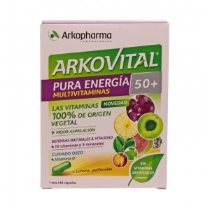 Arkovital Pura Energia 50+ (60 Capsulas)