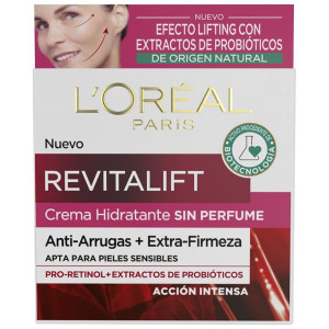 L'Oréal Revitalift Sin Perfume Piel Sensible Antiarrugas Spf15 50Ml