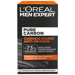 Men Expert Pure Charcoal Cuidado Diario Antigranos 50 Ml