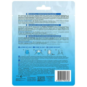Garnier Skinactive Hydra Bomb Mascarilla Facial Revitalizante 1Ud