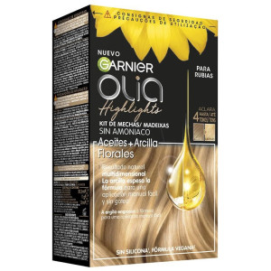 Garnier Kit Olia Highlights Sin Amoniaco Rubio 3Uds