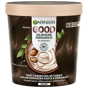Garnier Good Coloración Permanente Nro 4.0 Castaño Cacao 217Ml