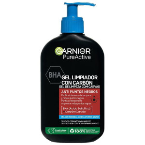 Garnier Pure Active Gel Limpiador Carbón 250Ml