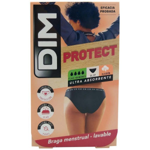 Dim Protect Braga Menstrual Lavable Flujo Abundante Talla 40-42 1Ud