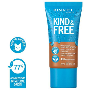 Rimmel Kind Y Free Base De Maquillaje 400-Natural Beige 30Ml