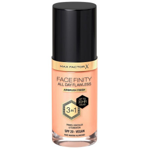 Facefinity All Day Flawless 3 In 1 Foundation N45-Warm Almond 30 Ml
