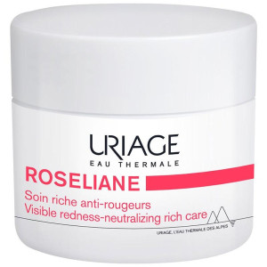 Roseliane Crema Rica Anti-Rojeces Con Manteca De Karité, Ginseng Y Extractos De Algas, Anti Rojeces Uriage - Perfumes Club
