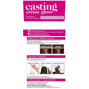 L'Oreal Casting Creme Gloss 500-Light Brown 3Uds
