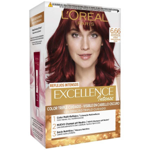 L'Oreal Set Excellence Intense Tint 666 Intense Scarlet Red