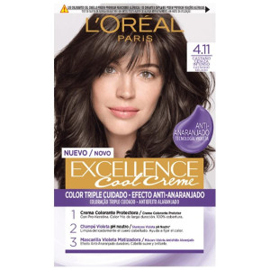 Excellence Creme Tinte 4.11-Castaño Ceniza Intenso 1 U