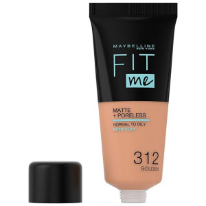 Maybelline Fit Me Matte Poreless Base 312 Golden