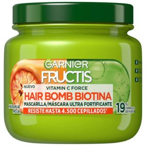 Garnier Fructis Vitamin Force Hair Bomb Biotina Mascarilla 320Ml