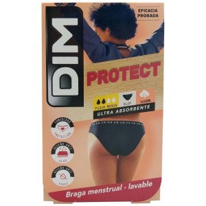 Dim Protect Braga Menstrual Lavable Flujo Medio Talla 36-38 1Ud