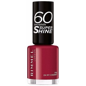 60 Seconds Super Shine Esmalte De Uñas 710-Oh My Cherry 8 Ml