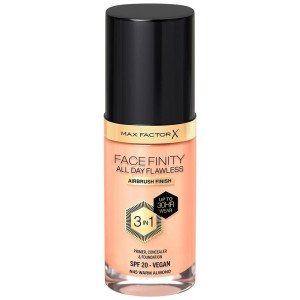 Facefinity All Day Flawless 3 In 1 Foundation N45-Warm Almond 30 Ml