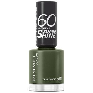 Rimmel 60 Seconds Super Shine Nail Polish 882 Crazy About Cargo 8Ml