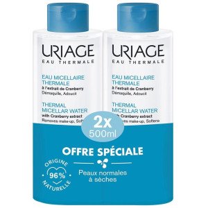 Agua Micelar Termal Piel Normal-Seca Pack, Aguas Micelares Uriage - Perfumes Club