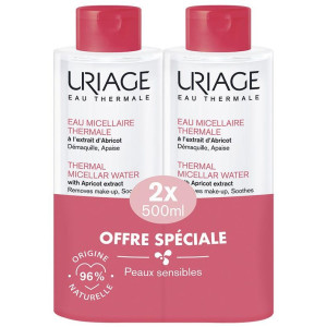 Agua Micelar Termal Pieles Sensibles Pack, Aguas Micelares Uriage - Perfumes Club