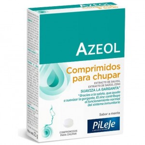 Pileje Azeol Garganta 30 Comprimidos