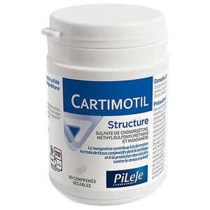 Pileje Complemento Alimenticio Con Condroitina, Msm Y Magnesio Cartimotil Estructura - 60 Comprimidos