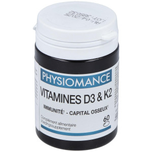 Physiomance Vitamines D3 Y K2 60Comp