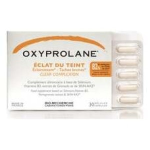 Bio Recherche Oxyprolane Radiación De La Tez 30Caps