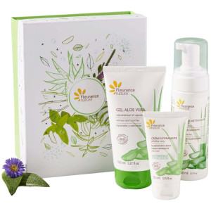 Fleurance Nature Pack Aloe Vera Espuma + Gel Aloe + Crema