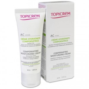 Topicrem Crema Hidratante Compensadora Pieles Grasas 40Ml