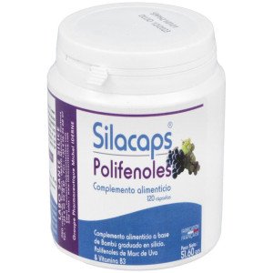 Silacaps Polifenoles Vascular 120Caps.