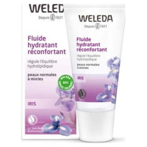 Weleda Fluide Hydratant Réconfortant Iris Visage 30Ml
