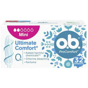 O.B. Procomfort Mini Tampón 32 U