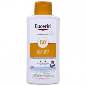 Eucerin Sun Lotion Sensitive Protect Kids Fps 50+, 400 Ml