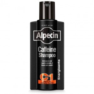 Alpecin C1 Black Edition Champú Con Cafeína, 375 Ml