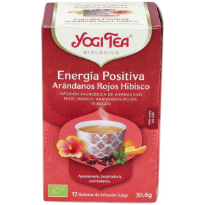 Yogi Tea Energia Positiva Arandano Hibisco 17Inf.