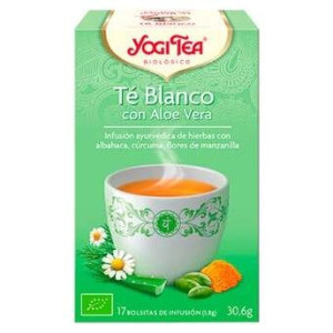 Yogi Tea Te Blanco Con Aloe Vera 17Infusiones