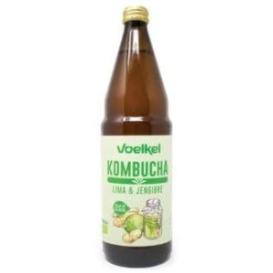 Voelkel Kombucha Lima Y Jengibre Bio 6X750Ml