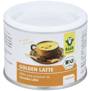 Raab Vitalfood Golden Latte Bebida De Curcuma En Polvo 70G