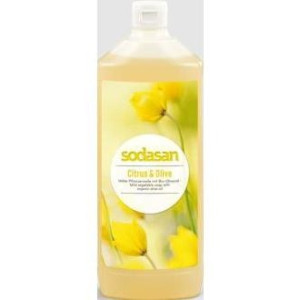 Sodasan Jabón Manos Citrus Olive Recambio 1L