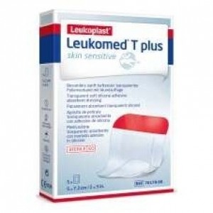 Leukomed T Plus Skin Sensitive 5X7_2Cm 5 Uds