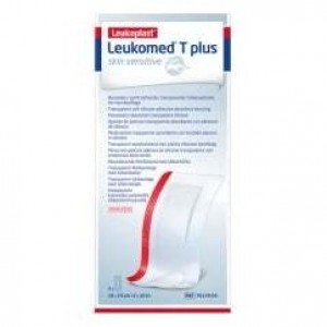 Leukomed T Plus Piel Sensible 10 X 25 Cm, 5 Unidades